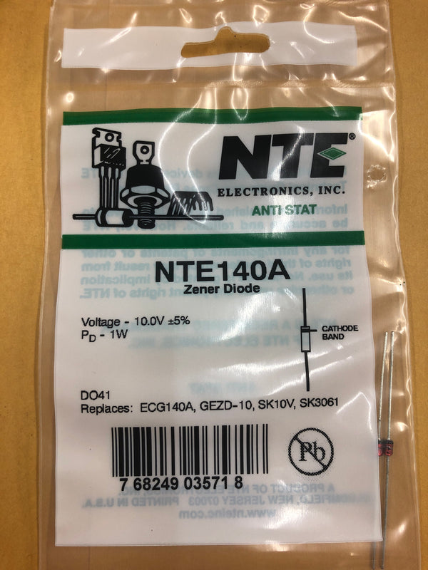 NTE145A ZENER DIODE – MarVac Electronics