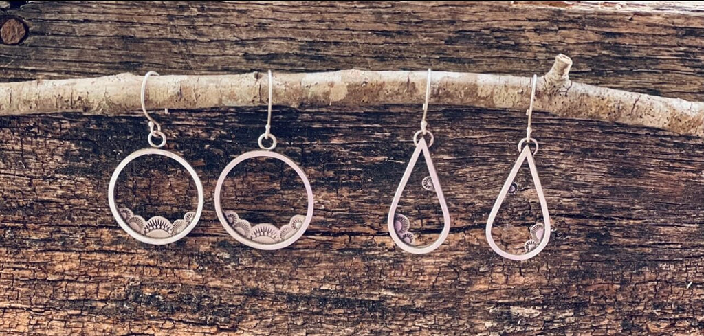 Handmade Earrings by @midnight_falcon_jewelry on Instagram