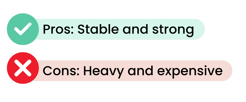 Pros and cons of using Devcon as backing