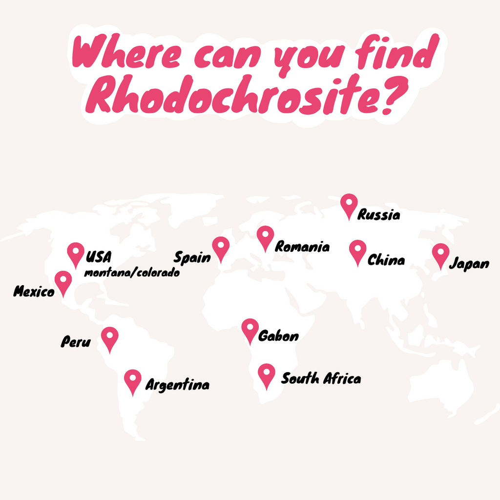 Where can you find rhodochrosite