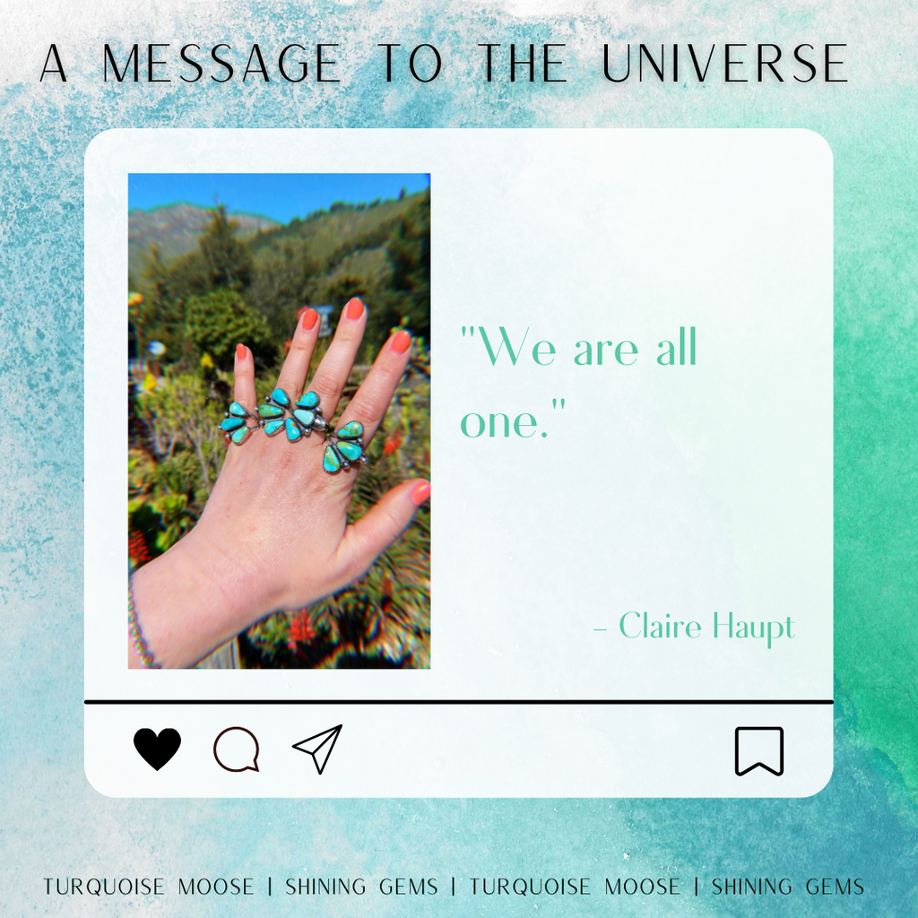 A Message to the Universe | Blog Feature on Claire Haupt by Turquoise Moose