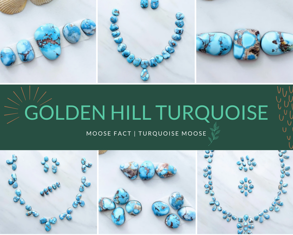 Golden Hill Turquoise Kazakhstan Turquoise Available at Turquoise Moose