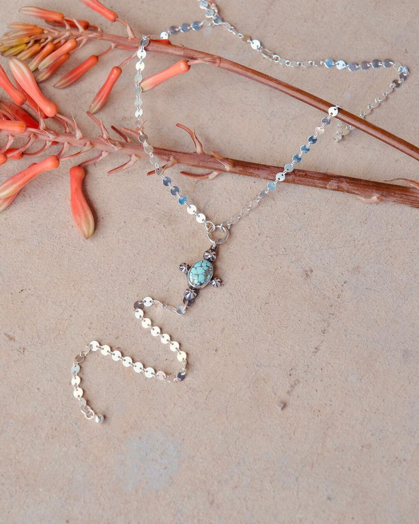 Made with Moose Turquoise lariat by @joujou_jewelry_