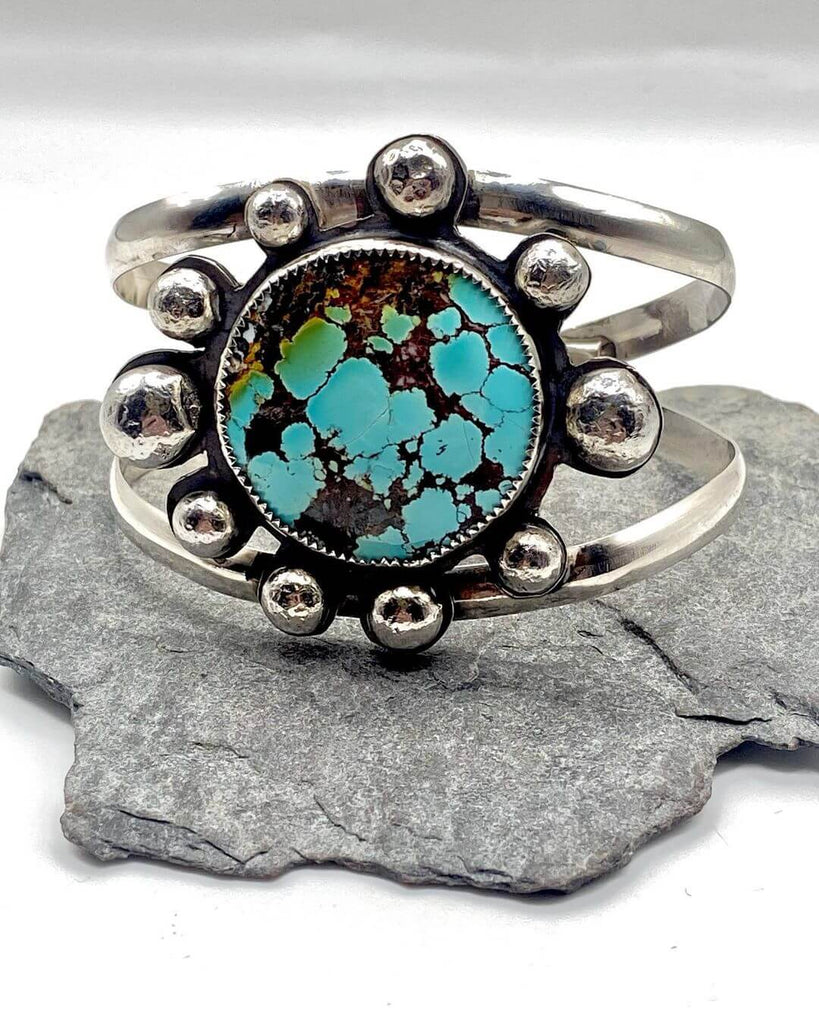Turquoise cuff by @primitiverising on Instagram