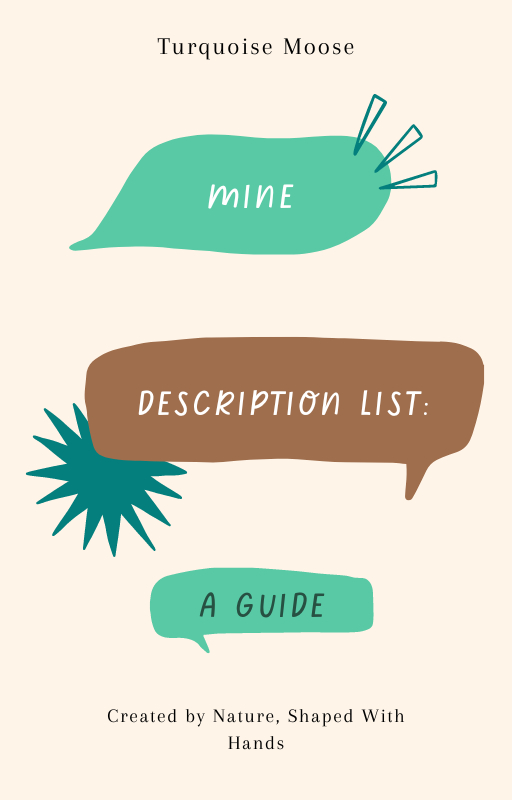 Turquoise Moose: Mine List eBook download