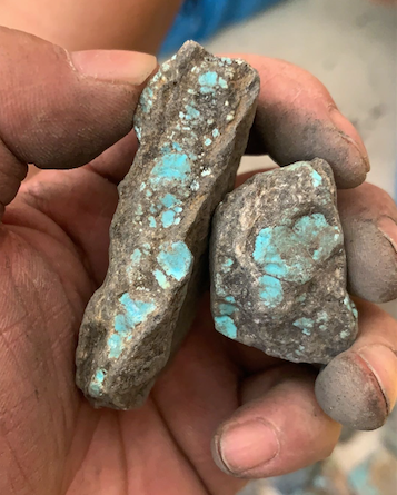 Yungai Turquoise rough | Turquoise Moose