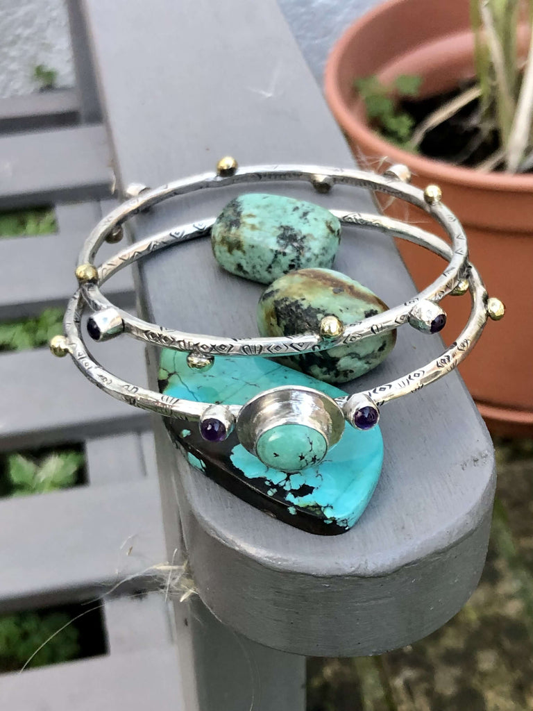Turquoise Cuff by Molly Smith of @ananda_ja_ on Instagram