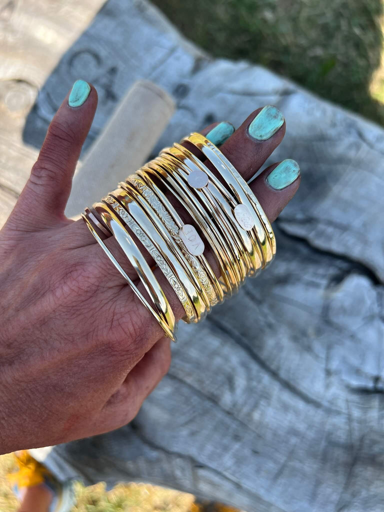 Handmade bracelets by Annie Awe of @annie_awe_design on Instagram