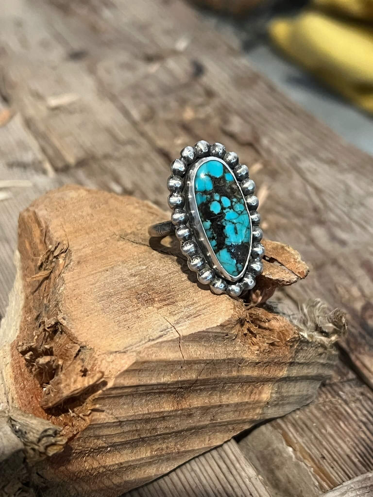 Turquoise ring by Annie Awe of @annie_awe_design on Instagram