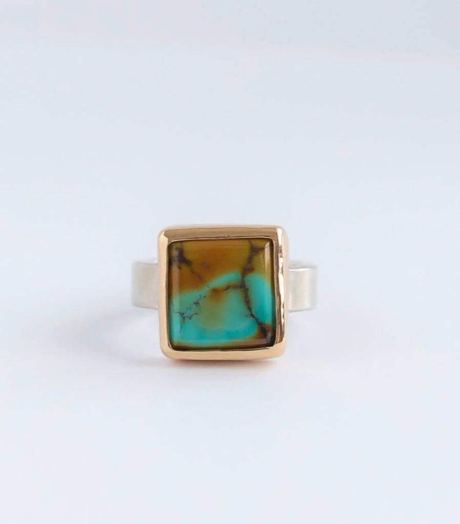 Turquoise Ring by Arianna Gardner of @arianna_nicolaijewelry on Instagram