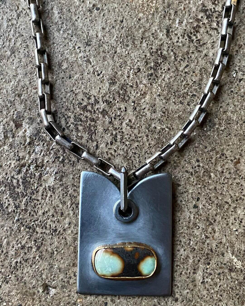 Turquoise Necklace by Francesca Kennedy of @flkjewelry on Instagram