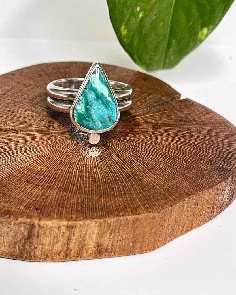 Turquoise Ring by Margeve of @gemgems on Instagram