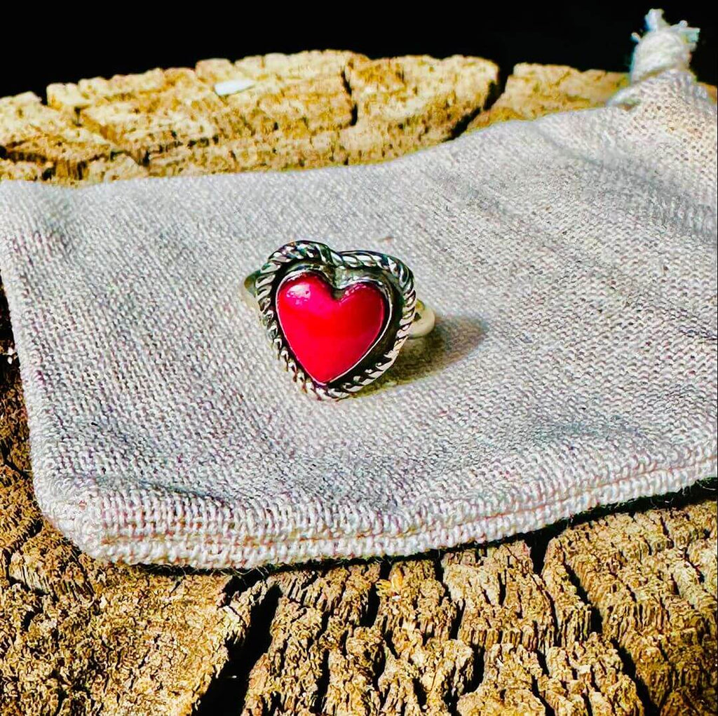 heart-shaped rosarita ring by @afreshjewelry_co