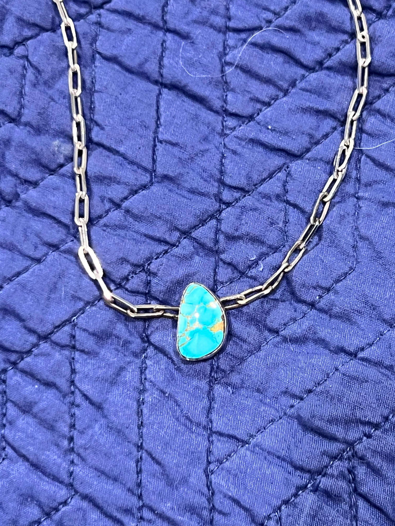 Turquoise Necklace by Kelsey Anne of @kelseyannedesigns on Instagram