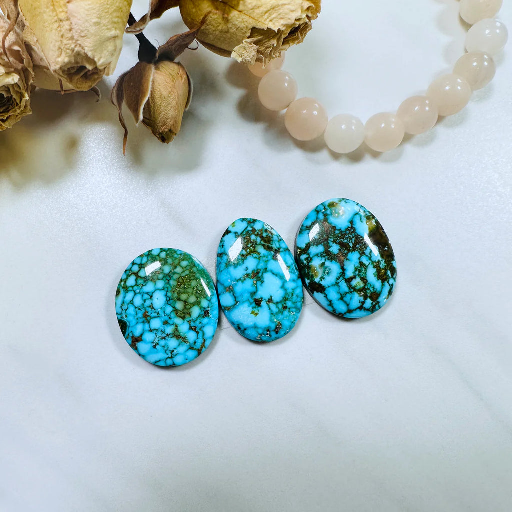 kingman turquoise cabochons