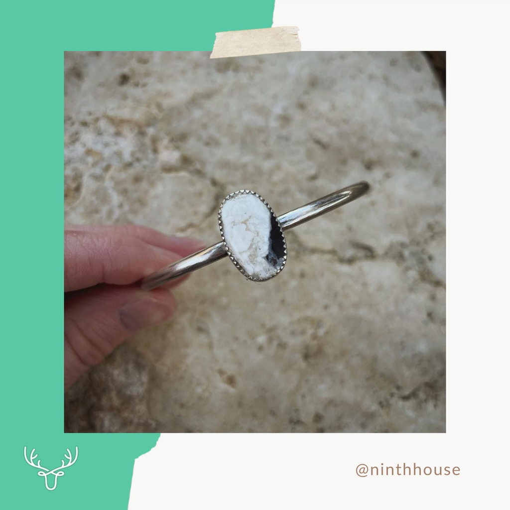 White Buffalo Cuff by @ninthhouse