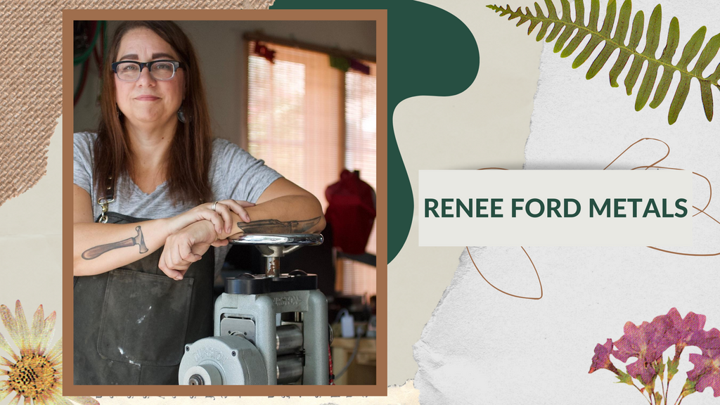 Renee Ford Metals Jewelry School The Hammer and Advil Interview with Turquoise Moose