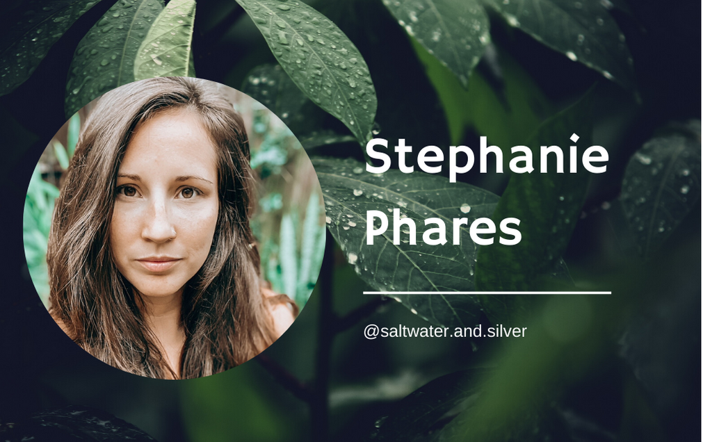 Jewelry Artist Stephanie Phares of @saltwater.and.silver on Instagram