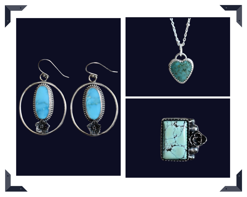 Turquoise Jewelry by Danette Sloniker of @silverlacedesigns on Instagram