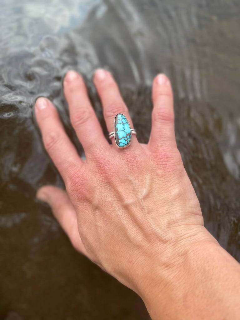 Turquoise Ring by Courtney Roland of @theriversidejeweler on Instagram
