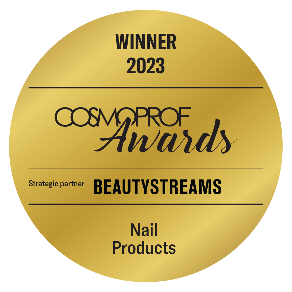 cosmoprof awards nail products winner 2023 badge