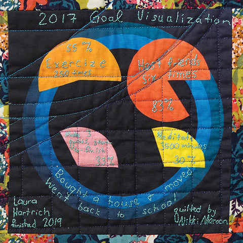 Curated Quilts: Labels in the Half-Square Triangle Issue