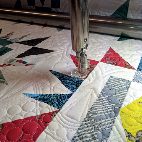 Collaboration With a Longarm Quilter