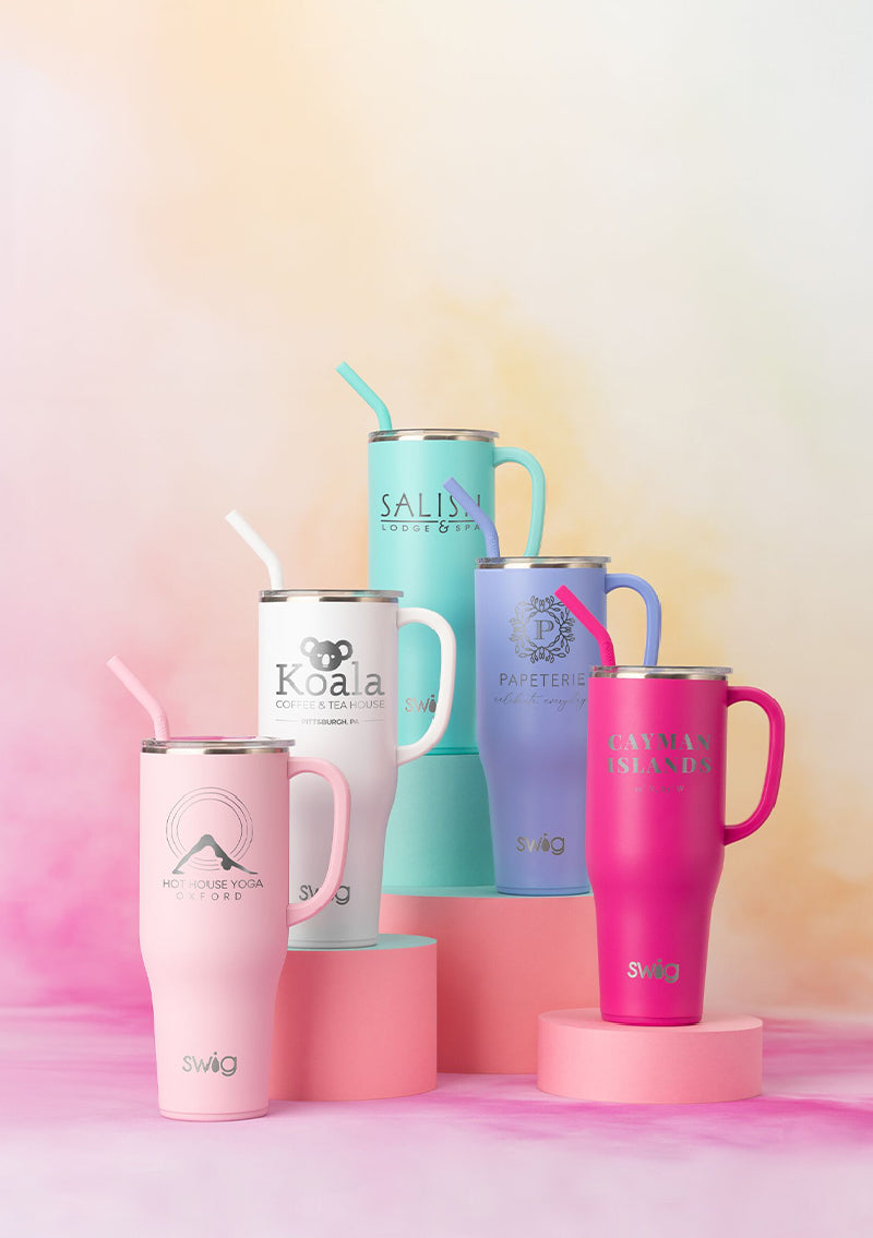 Customizable Drinkware, Swig Swag Program