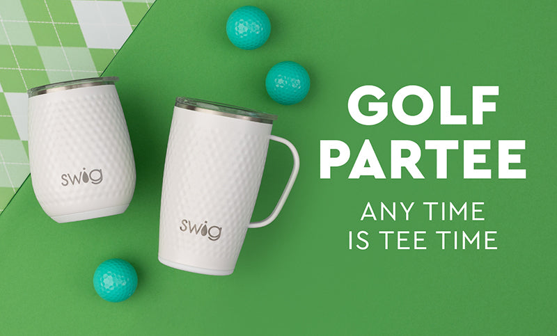 Personalized 32 oz. Swig Life Golf Partee Tumbler-Full Color - Qty: 24