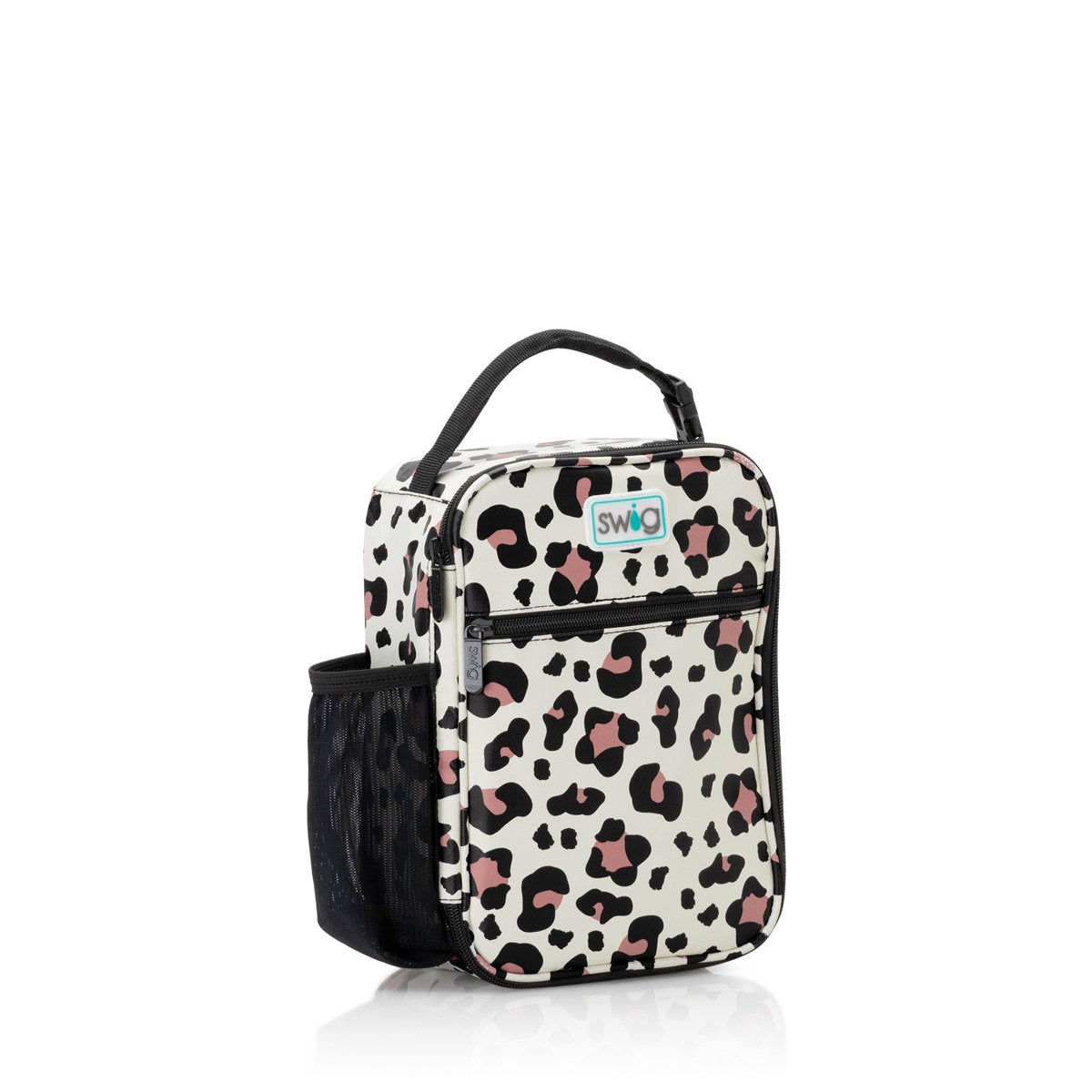 Swig Life Luxy Leopard Boxxi Lunch Bag front view