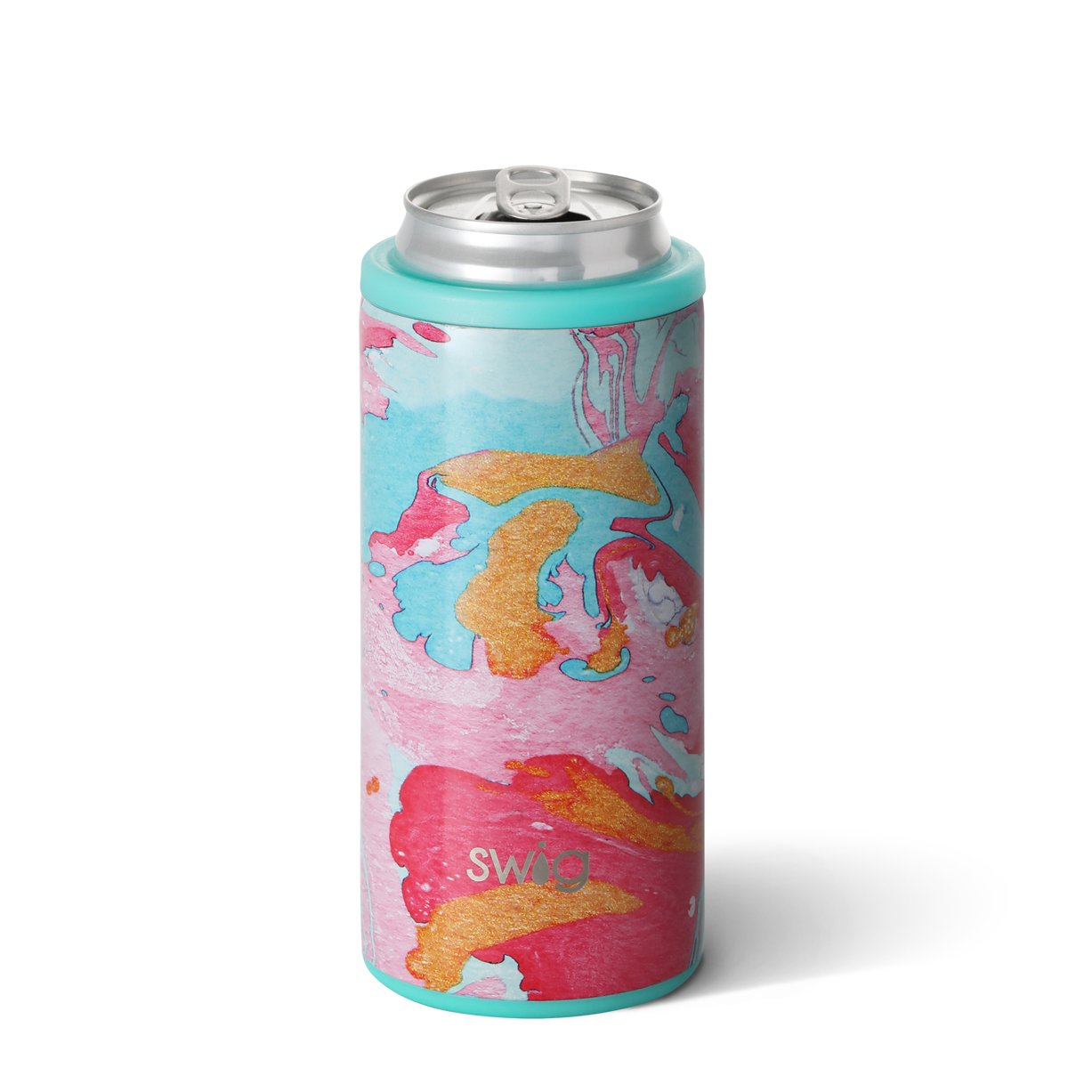 12oz Incognito Camo Skinny Can Cooler | Swig Life