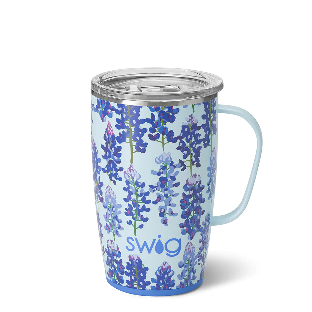 Bluebonnet Travel Mug (18oz)