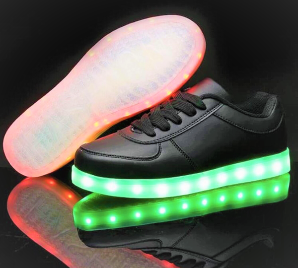 led sneakers for men