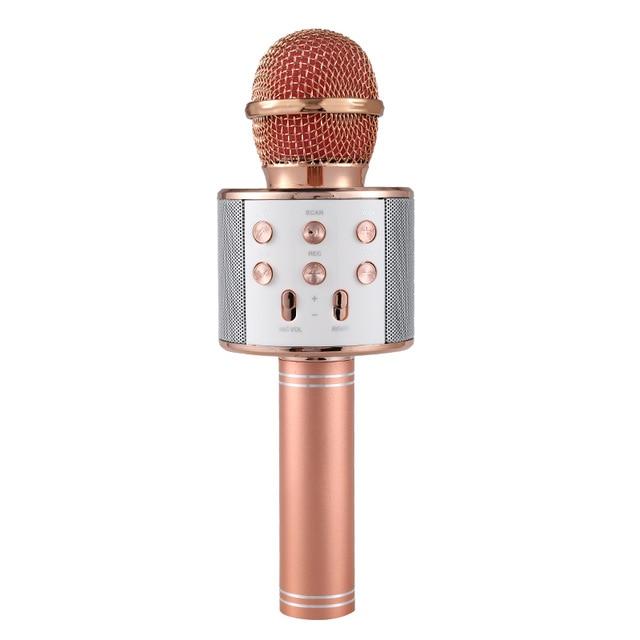 Wireless Bluetooth Karaoke Microphone Professional Bluetooth