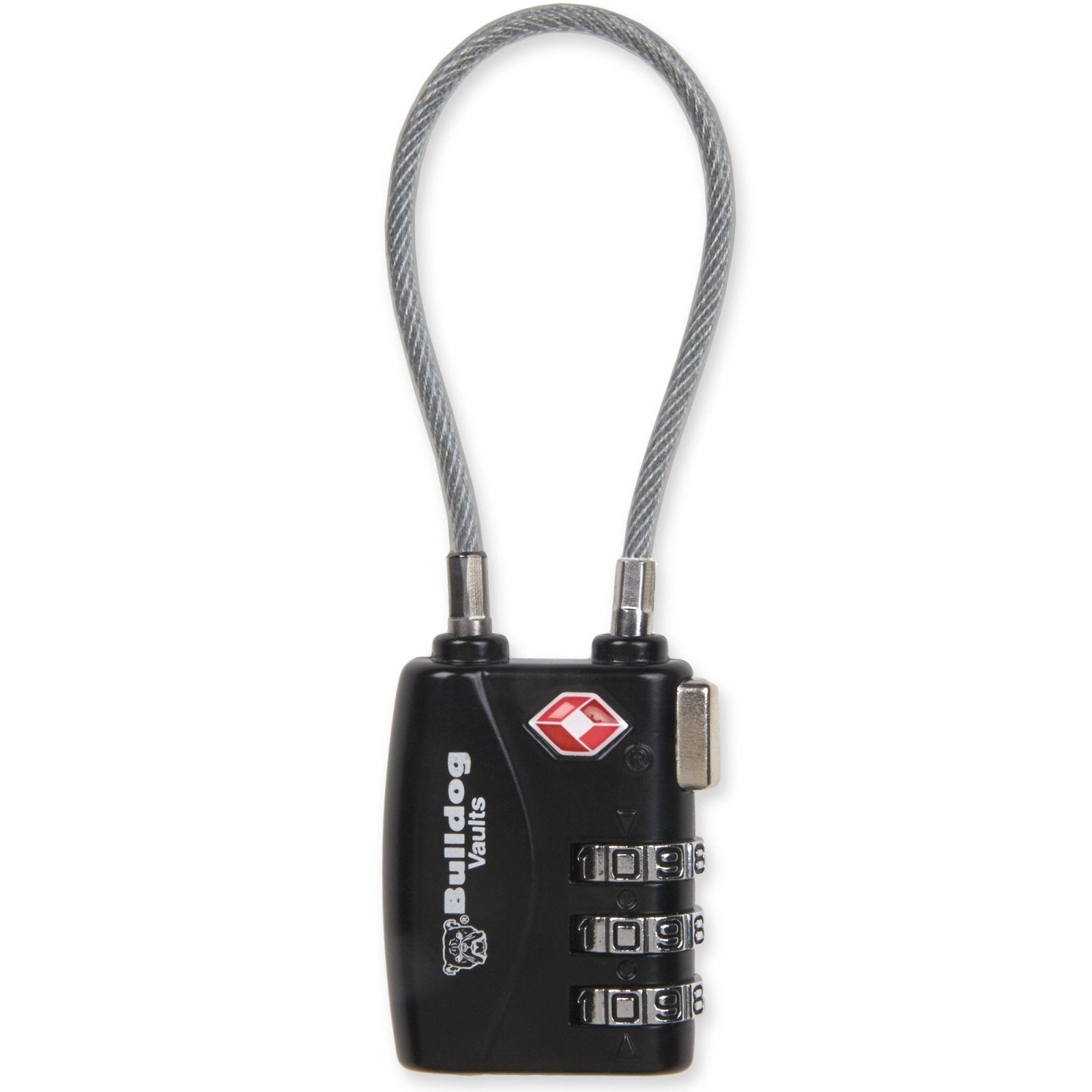 Bulldog Cases TSA Lock with Steel Cable 