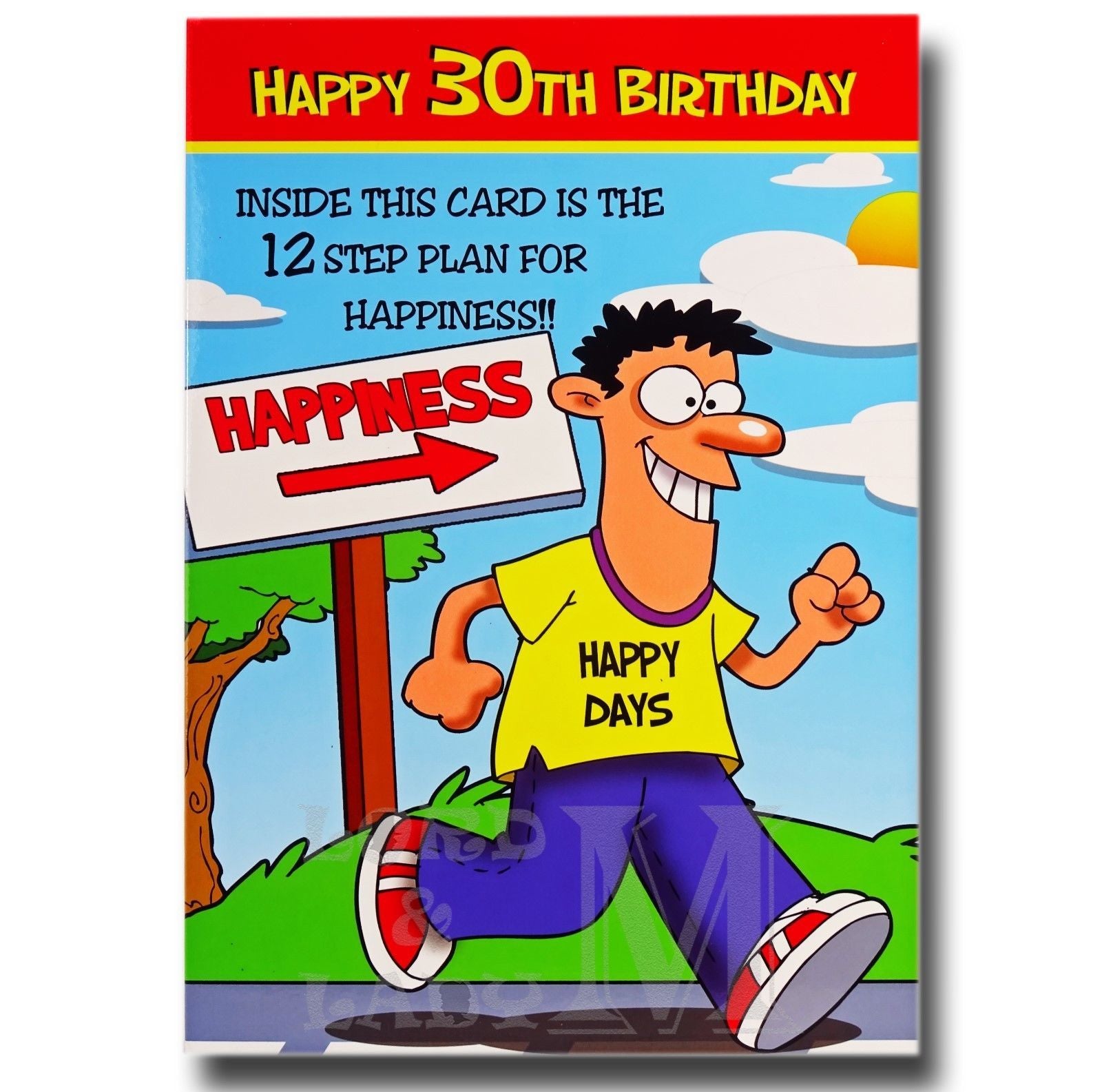 30th Birthday Greetings Cards General Open & Family Bday Wishes – Lord ...
