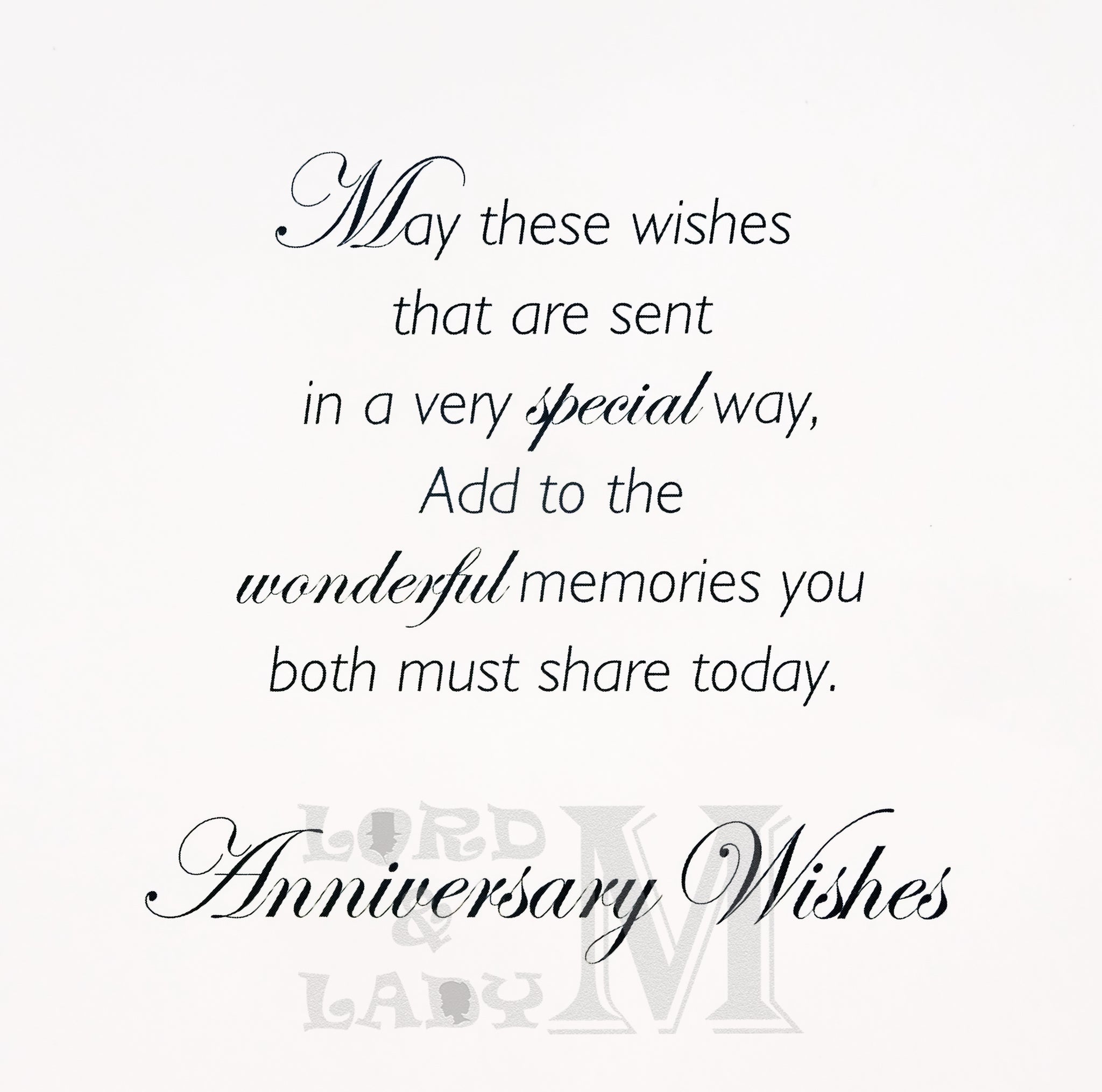 Anniversary Greetings Cards Open & Family - Wedding Anniversary Wishes ...