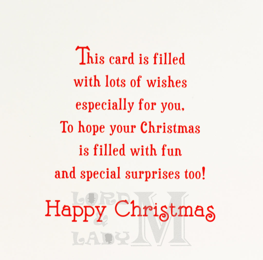 Goddaughter / Godson / Godmother / Godfather Christmas Greetings Cards ...