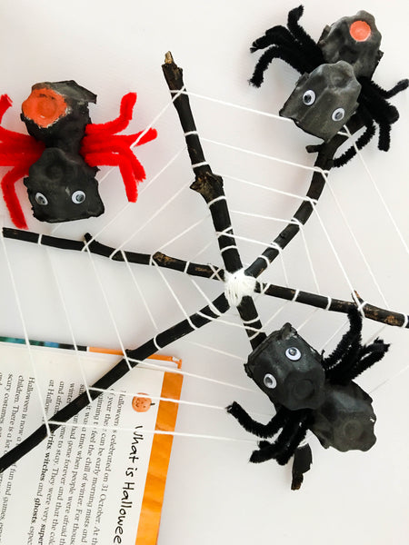 DIY Spiderweb - Happy Active Kids Australia