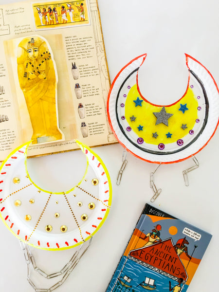 DIY Egyptian Necklace - Happy Active Kids