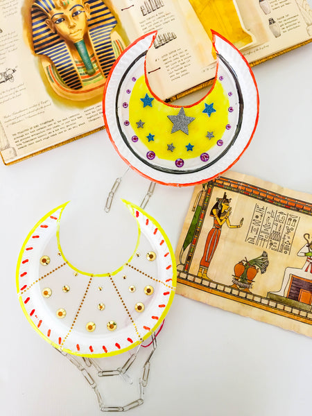 DIY Egyptian Necklace - Happy Active Kids