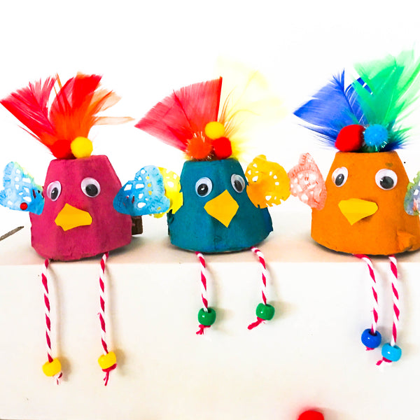 DIY Egg Carton Chicks - Happy Active Kids Australia