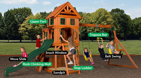 Backyard Discovery Atlantis Play Centre - Lifespan Kids - buy online Happy Active Kids