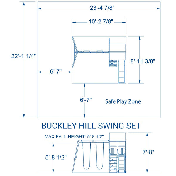 Buy online : Backyard Discovery Buckley Hill Play Centre - Lifespan Kids - Happy Active Kids Australia