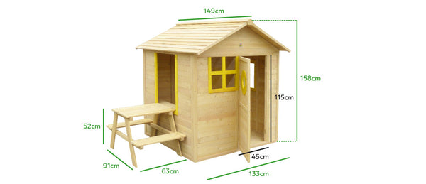 Bandicoot Cubby House Set - Lifespan Kids - buy online Happy Active Kids