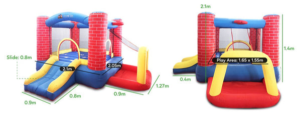 Bouncefort Castle & Ball Play 2 - Lifespan Kids - buy online Happy Active Kids