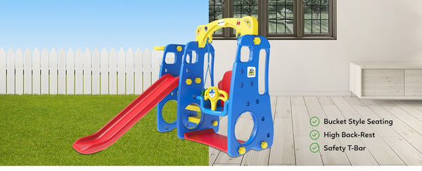 Ruby 4 in 1 Toddler Swing & Slide - Lifespan Kids - buy online Happy Active Kids
