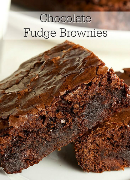 Chocolate Fudge Brownies Recipe - Happy Active Kids Australia