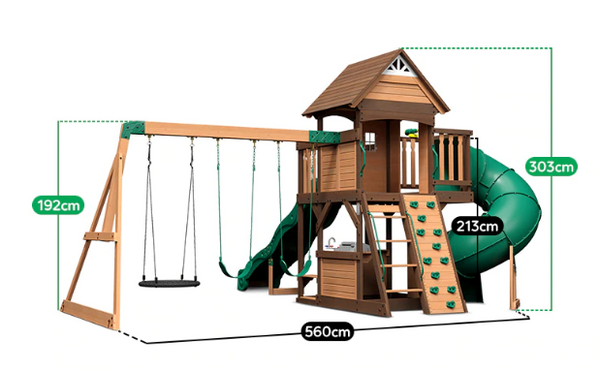 Buy online : Backyard Discovery Cedar Cove Play Centre - Lifespan Kids - Happy Active Kids Australia