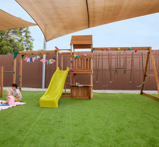Buy online - Coburg Lake Playcentre with Monkey Bars and Swings - Happy Active Kids Australia